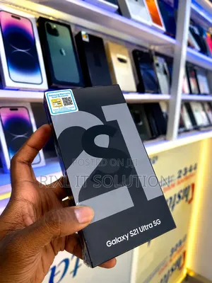 New Samsung Galaxy S21 Ultra 5G 128 GB Black