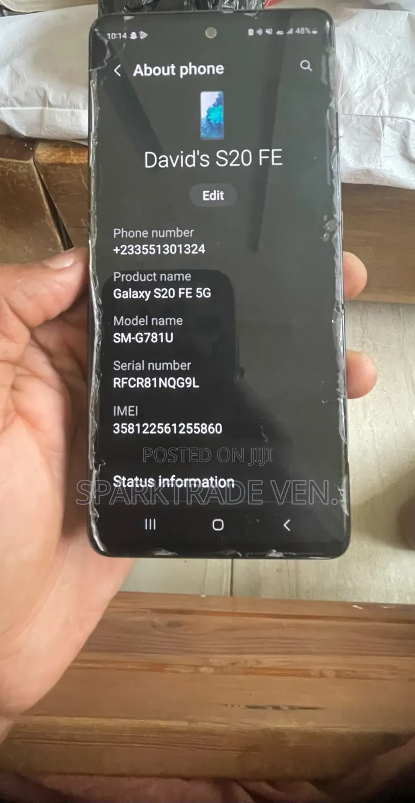 Samsung Galaxy S20 FE 5G 128 GB Black