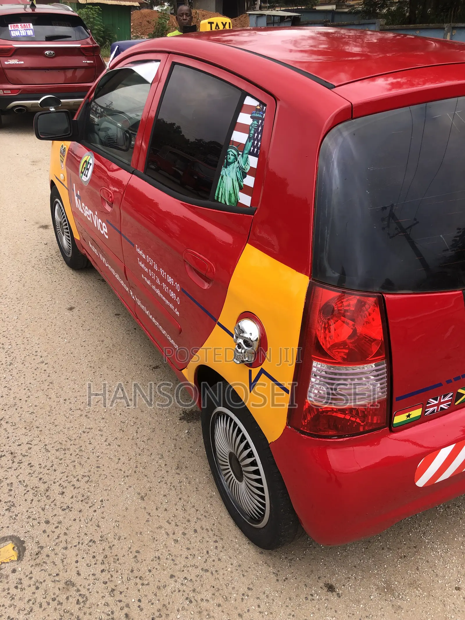 Kia Morning 2010 Red