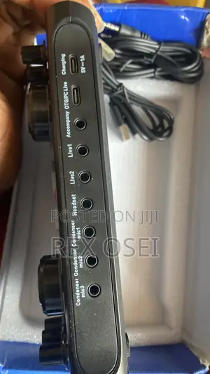 Live Sound Card 3 Mics Type