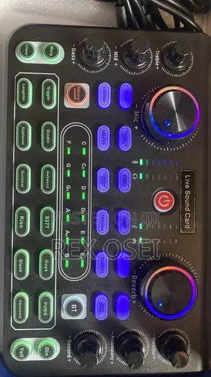 Live Sound Card 3 Mics Type