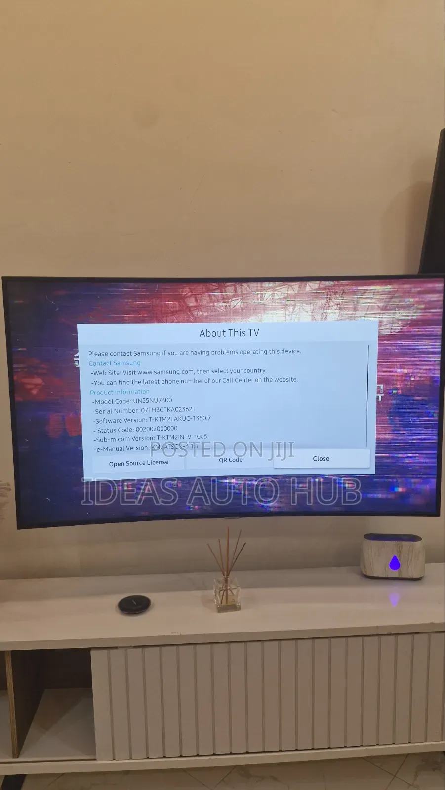 Samsung Curved 55 Inches Smart TV