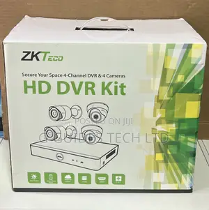 ZKTeco 4-Channel HD DVR Camera Kit