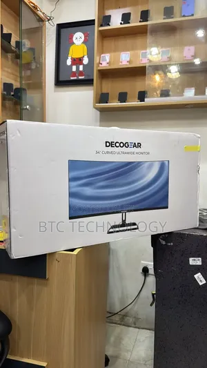 Monitor Decogear 34" Curved Ultrawide Monitor