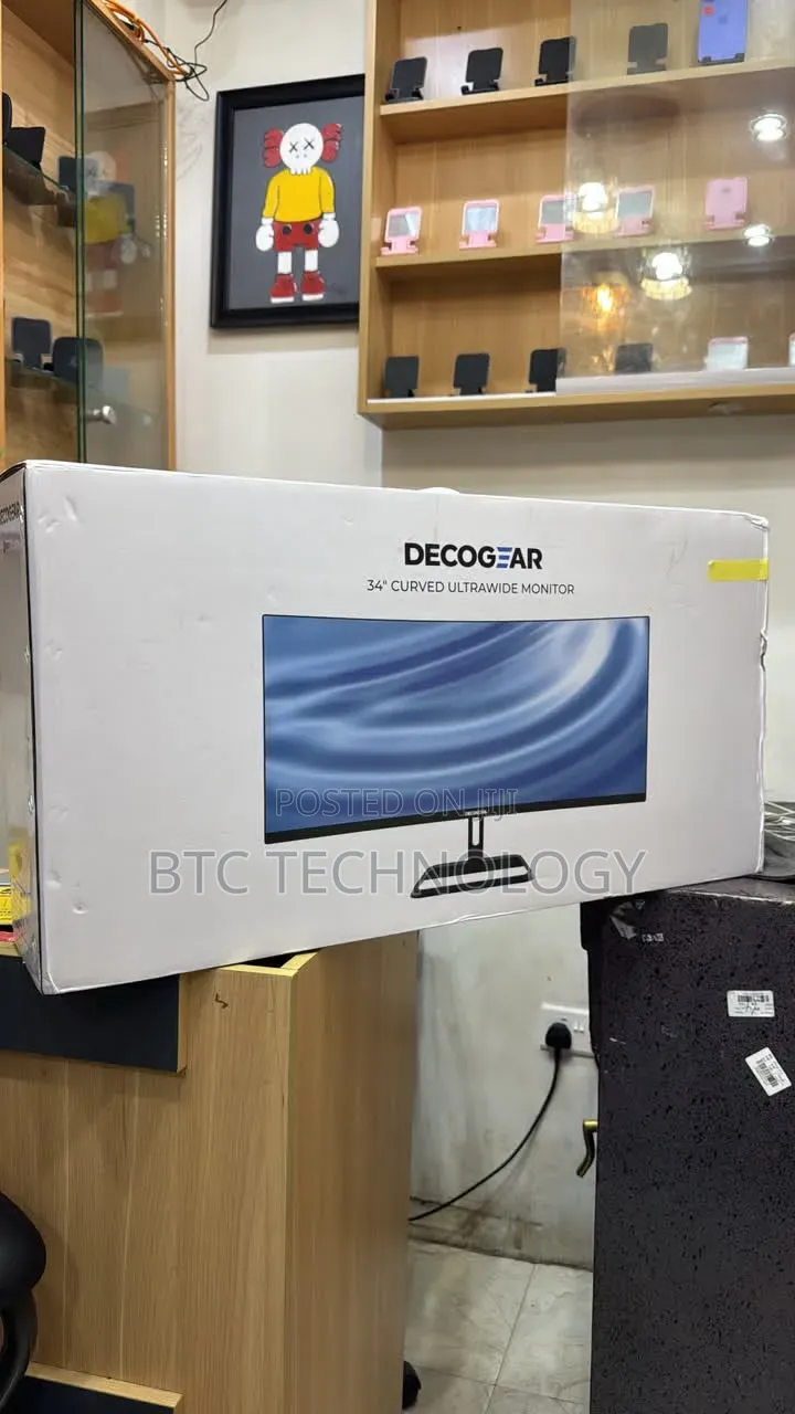 Monitor Decogear 34" Curved Ultrawide Monitor