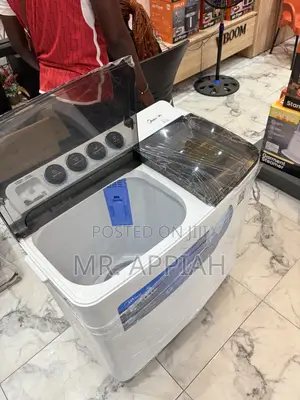 Quality Midea 12kg Spin Dry Washing Machine(Transparent Lid) 