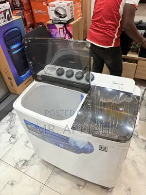 Efficient and Adorable Midea 12kg Twin Tub Washing Machine(Semi-Auto)
