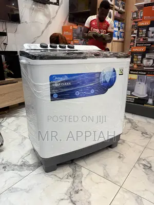 Lovely Design Midea 12kg Twin Tub Washing Machine(Spin Dry)