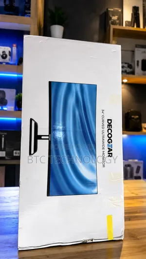 Monitor Decogear 34" Curved Ultrawide Monitor