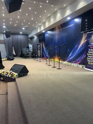 Church Auditorium Cleaning