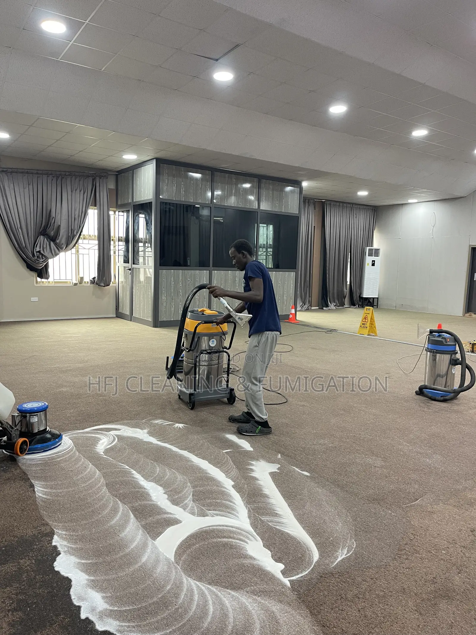 Church Auditorium Cleaning