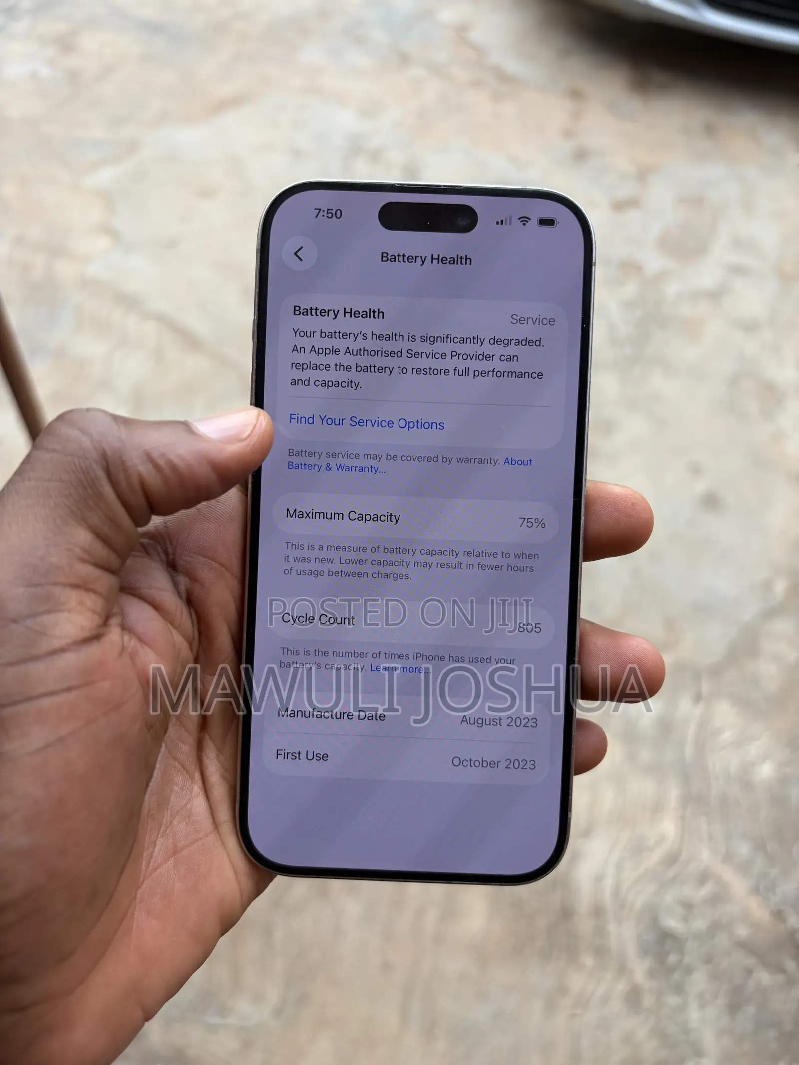 Apple iPhone 15 Pro 256 GB Gray