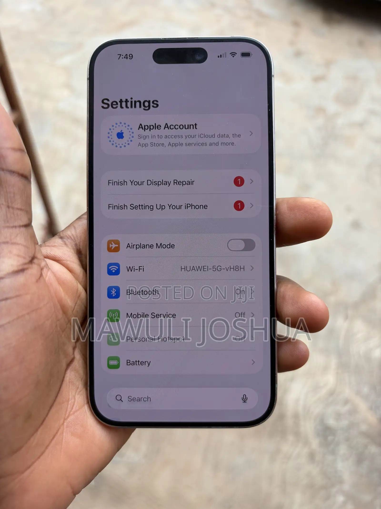Apple iPhone 15 Pro 256 GB Gray