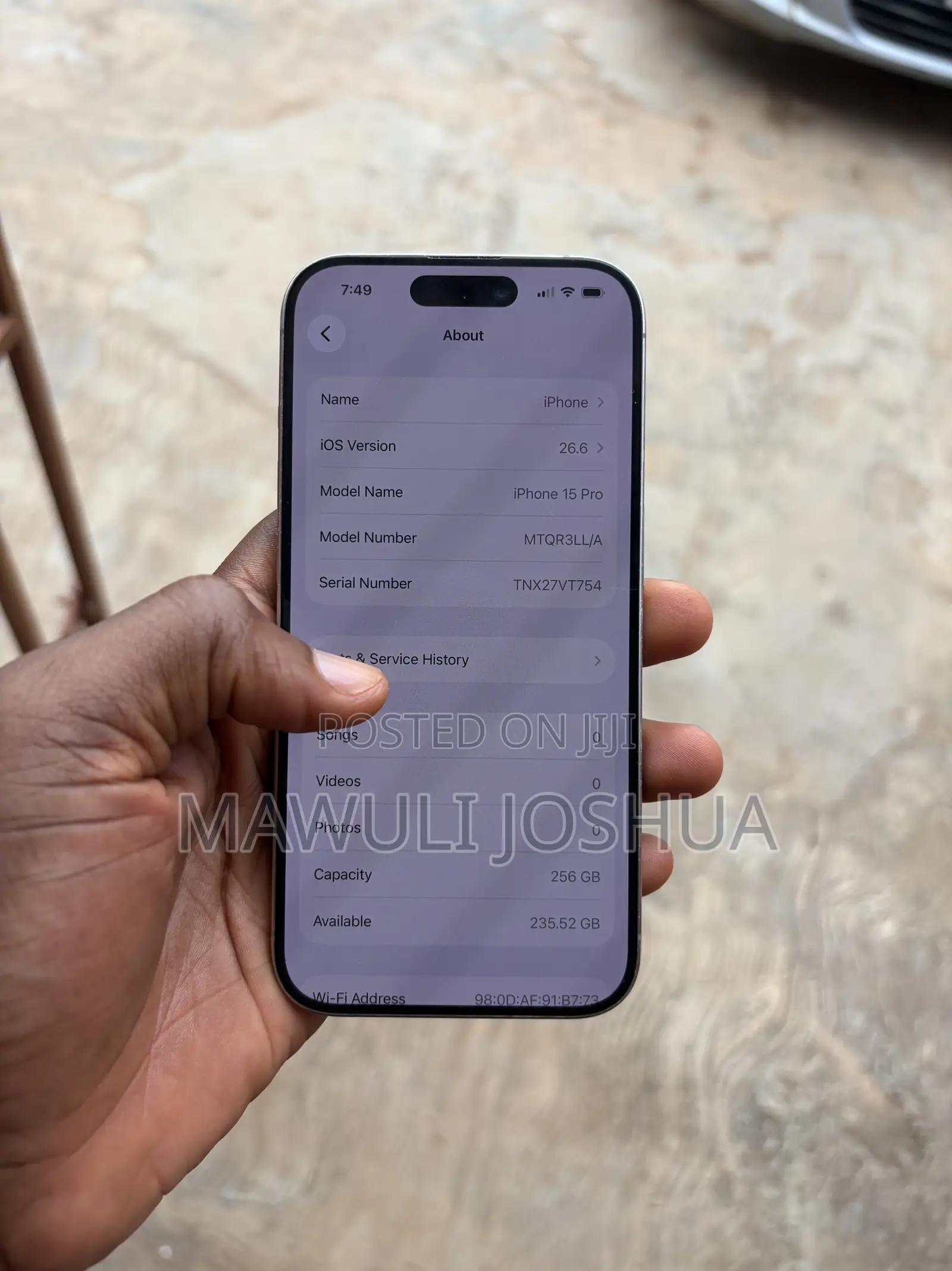 Apple iPhone 15 Pro 256 GB Gray