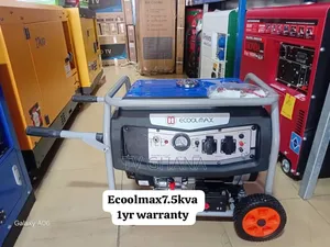 Ecoolmax 8500W Petrol Generator – Home Office Power7.5kva
