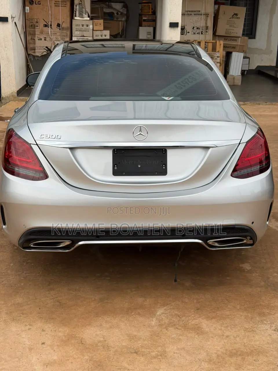 Mercedes-Benz C300 Base C300 AWD 4MATIC Sedan 2019 Silver