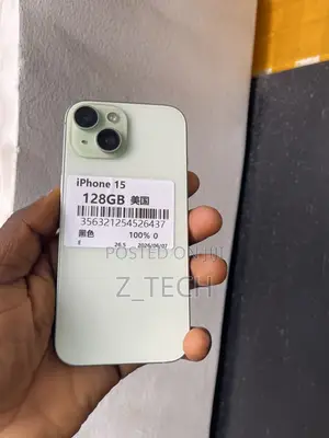 New Apple iPhone 15 128 GB Green