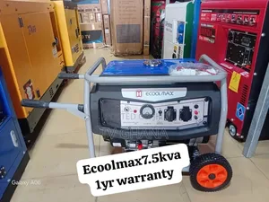 Ecoolmax 7.5kVA Key Start Generator – Fuel Efficient7.5kva