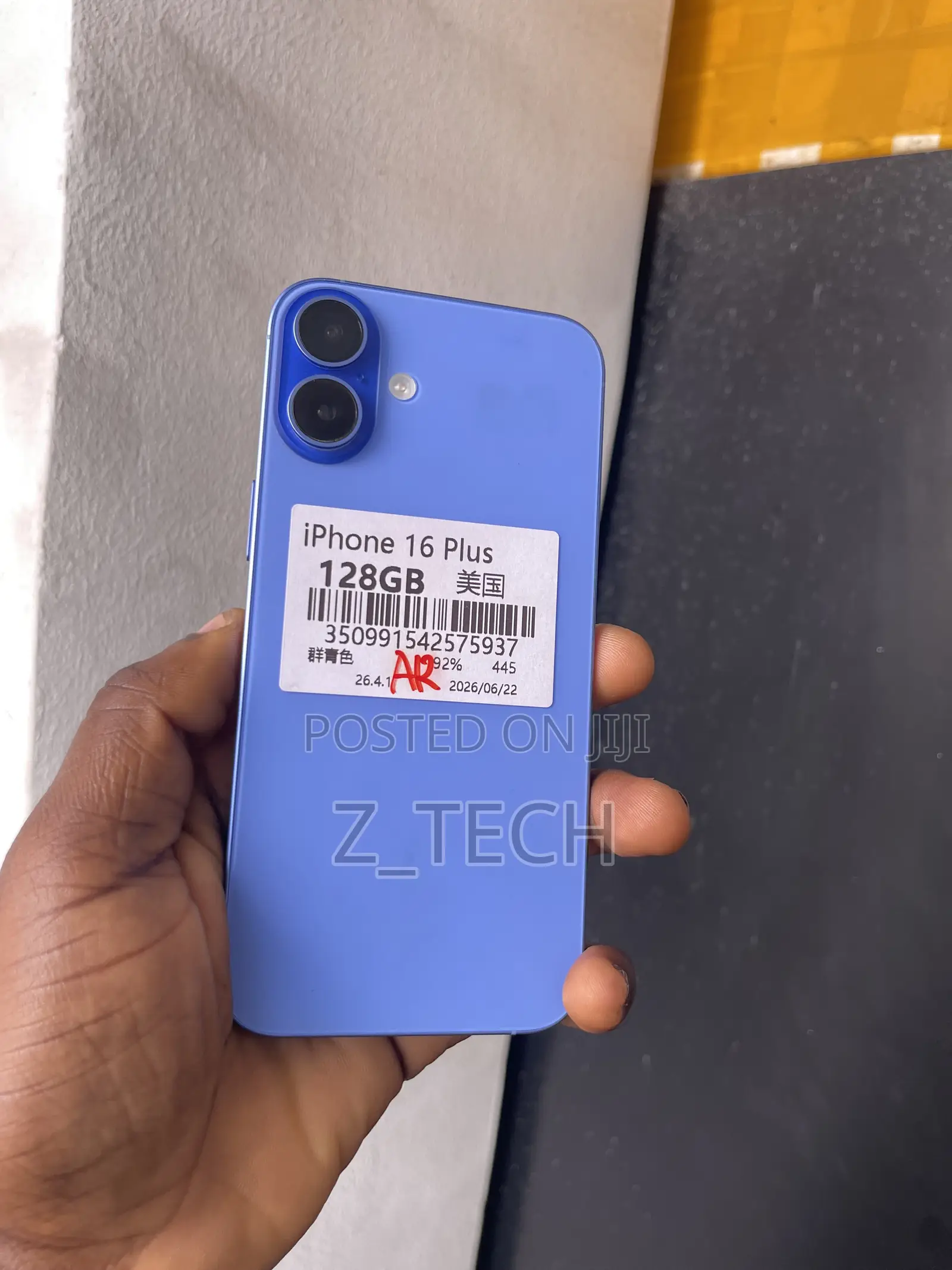 Apple iPhone 16 Plus 128 GB Blue