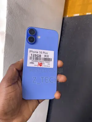 Apple iPhone 16 Plus 128 GB Blue