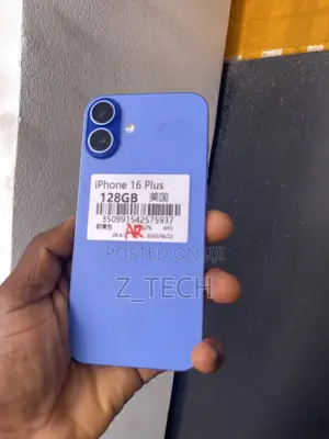 Apple iPhone 16 Plus 128 GB Blue