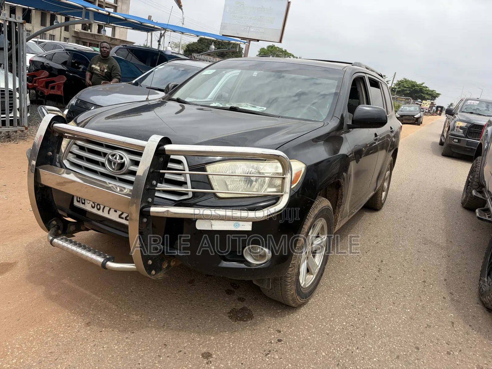Toyota Highlander 4x4 2008 Black