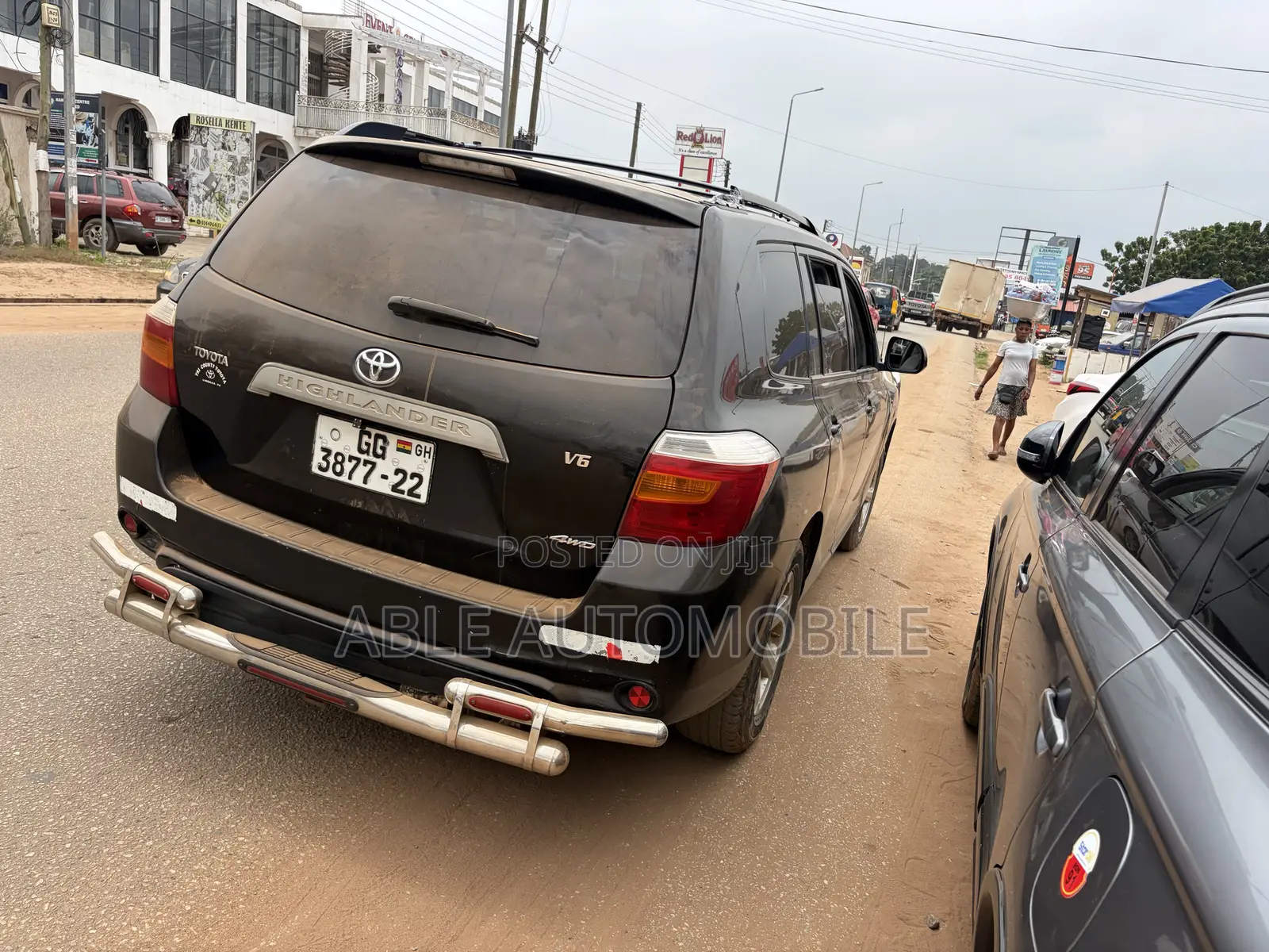 Toyota Highlander 4x4 2008 Black