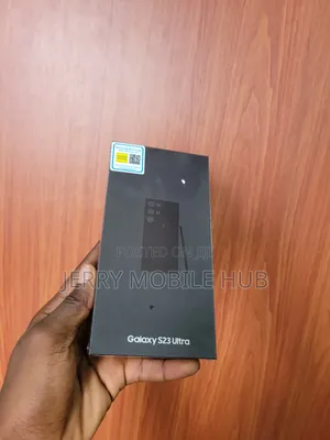 New Samsung Galaxy S23 Ultra 256 GB Black