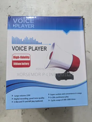 Portable Rechargeable Recording Megaphone