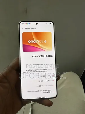 New Vivo X300 Ultra 512 GB White
