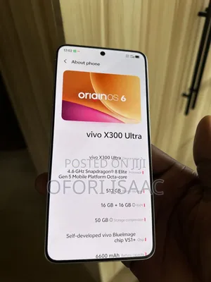 New Vivo X300 Ultra 512 GB White