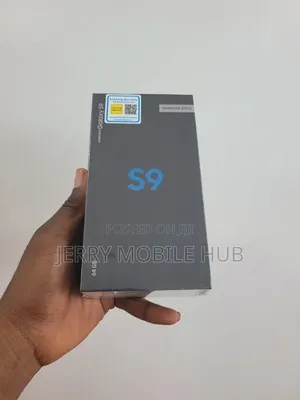 New Samsung Galaxy S9 64 GB Black