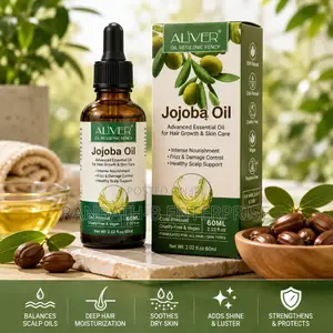 Original ALIVER Jojoba Oil – Suitable for All Hair Types