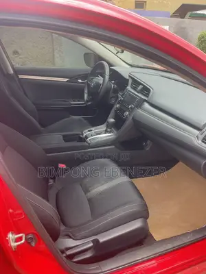 Honda Civic LX-P 2dr Coupe (2.0L 4cyl) 2017 Red