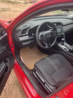 Honda Civic LX-P 2dr Coupe (2.0L 4cyl) 2017 Red