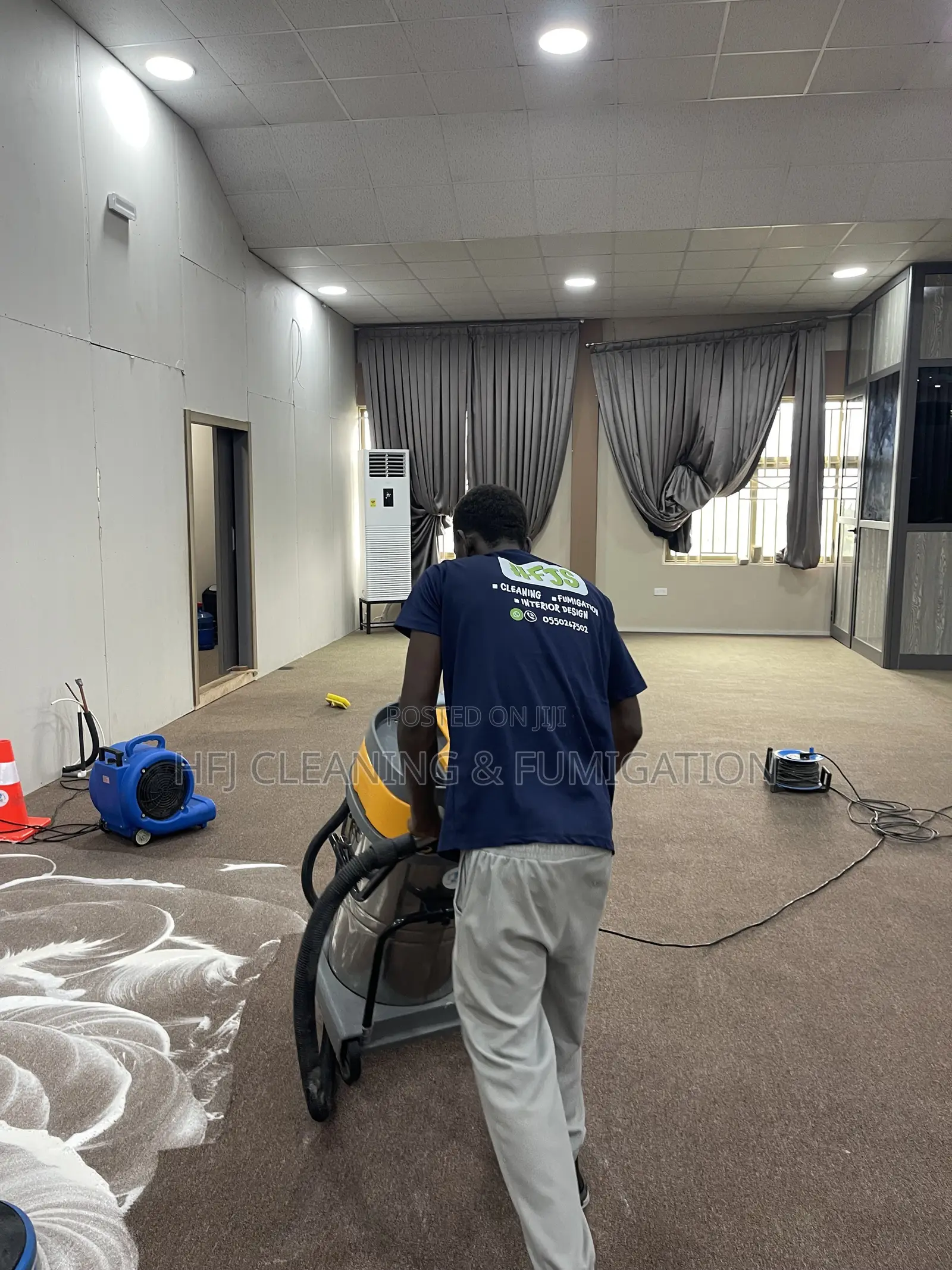 Auditorium Cleaning