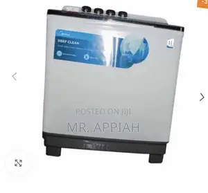 Classic Midea 18kg Semi-Automatic Washing Machine(Transparant Lid)