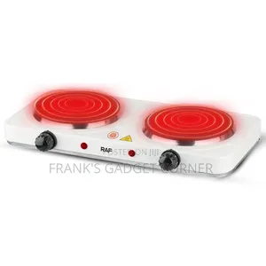 RAF Double Burner Electric Cooker