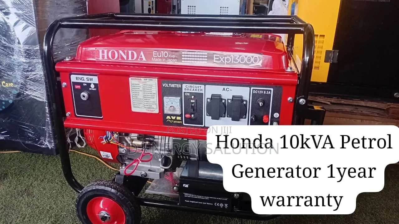 Honda 10kVA Electric Start Generator – Strong Reliable