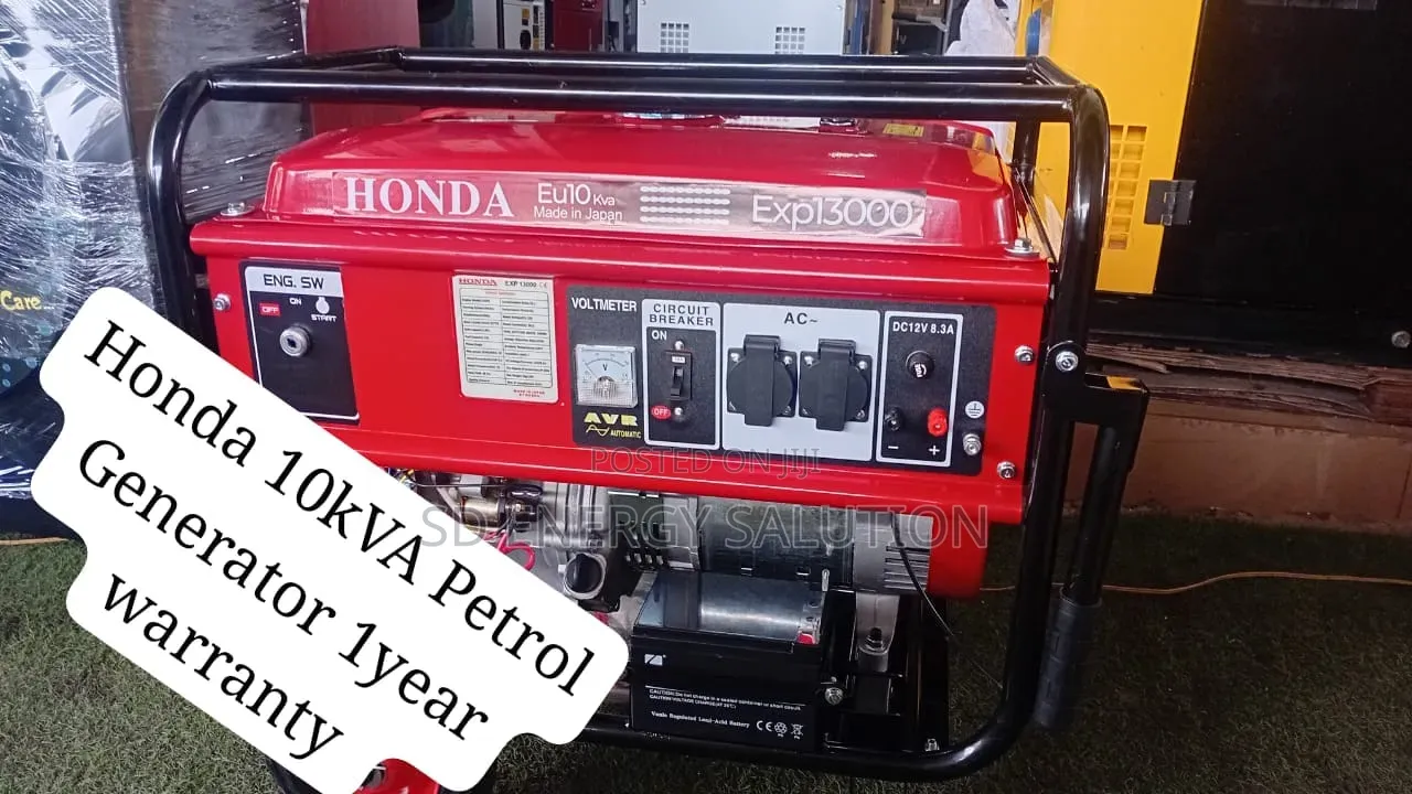 Honda 10kVA Electric Start Generator – Strong Reliable