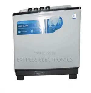 Call for the New Midea 12kg Topload Twintu.