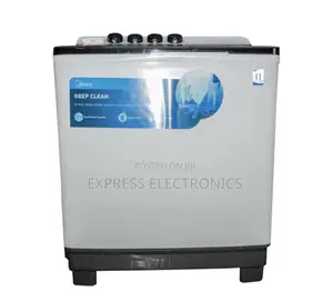 Call for the New Midea 12kg Topload Twintu.