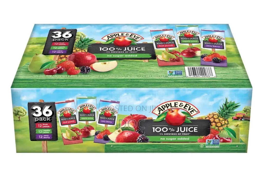 Apple Eve 100% Juice Box – Single 6.75 Oz Unit