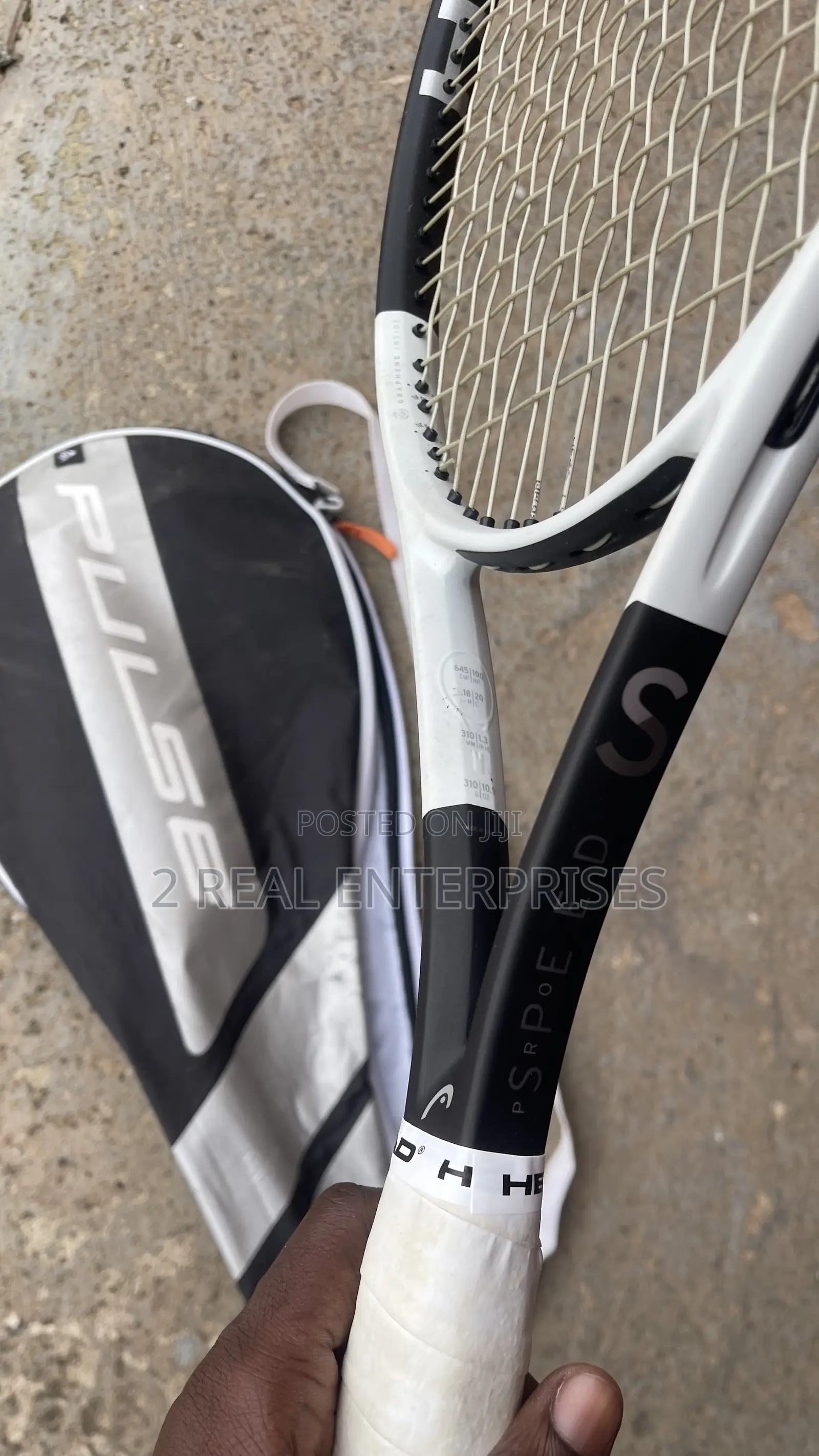 Genuine Dunlop Adult Tennis Racket With Bag 300grams