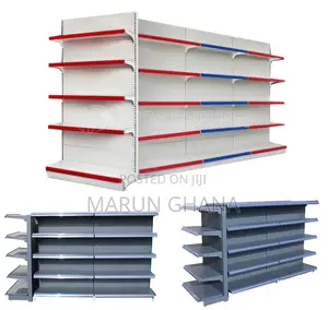 Double Sided Gondola Shelves for Supermarket, Retail Shop Pharmacy