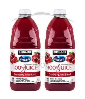 Kirkland Ocean Spray 100% Cranberry Juice Blend 96oz