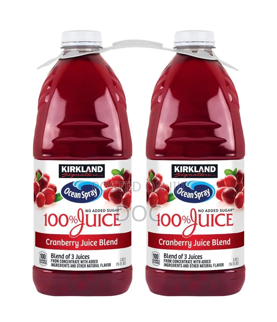 Kirkland Ocean Spray 100% Cranberry Juice Blend 96oz