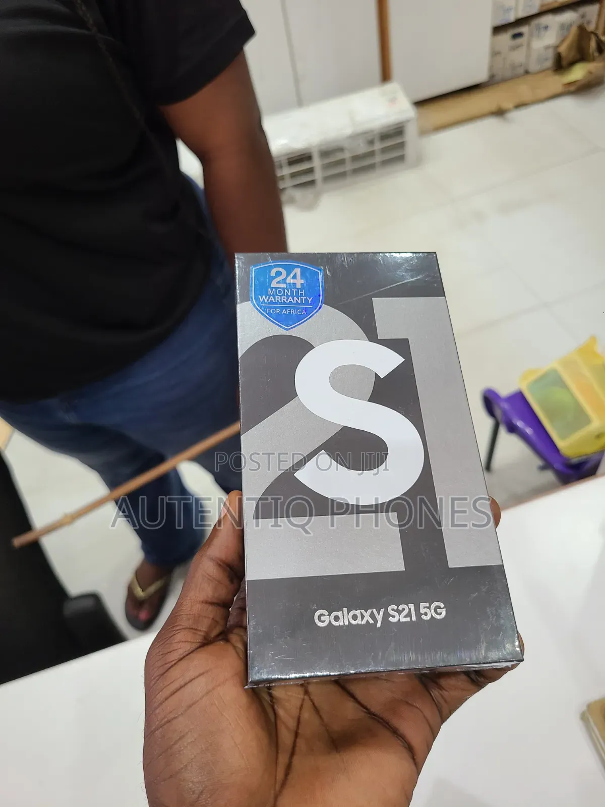 New Samsung Galaxy S21 5G 128 GB Black
