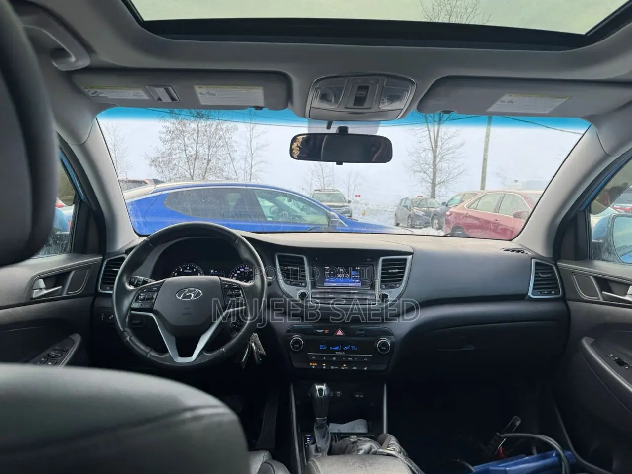 Hyundai Tucson Limited AWD 2017 Blue