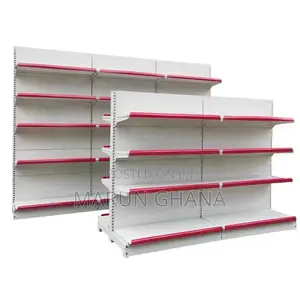 Heavy Duty Steel Supermarket Shelves Retail Store Display Racks